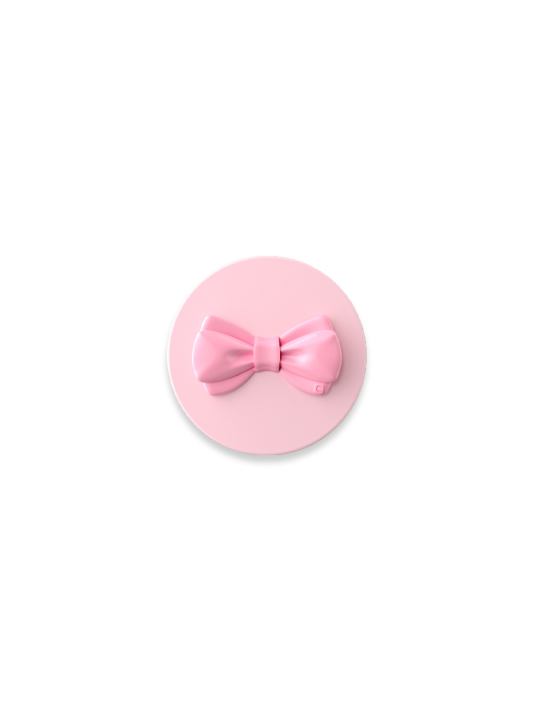 Snappy™ Bow Grip Stand Pink Bow
