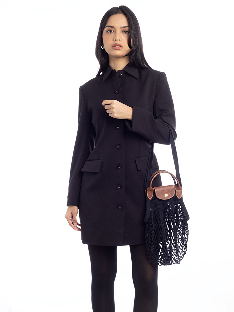 Le Pliage Filet Top Handle Black