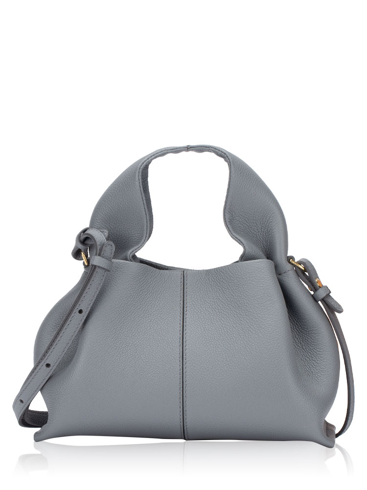 Textured Calfskin Numero Neuf Mini Stone