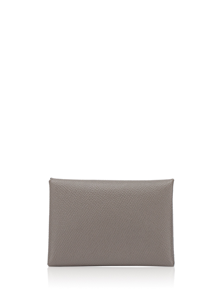 Epsom Calvi Duo Card Case Etain
