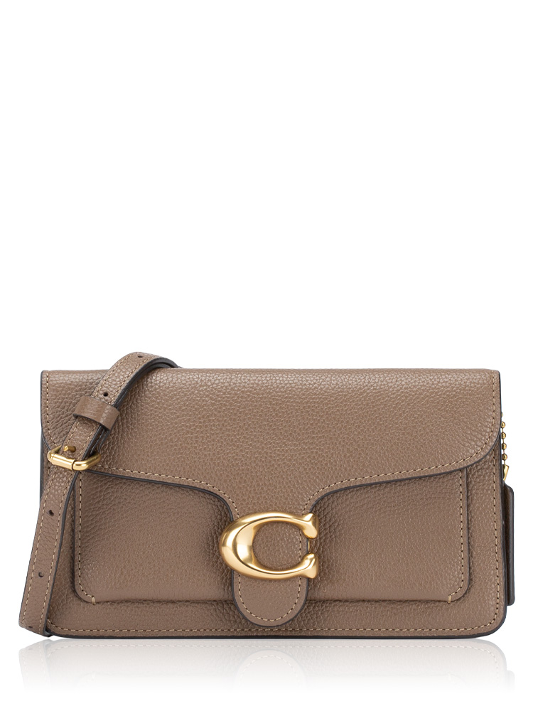 CE772 Tabby Leather Shoulder Bag Dark Stone