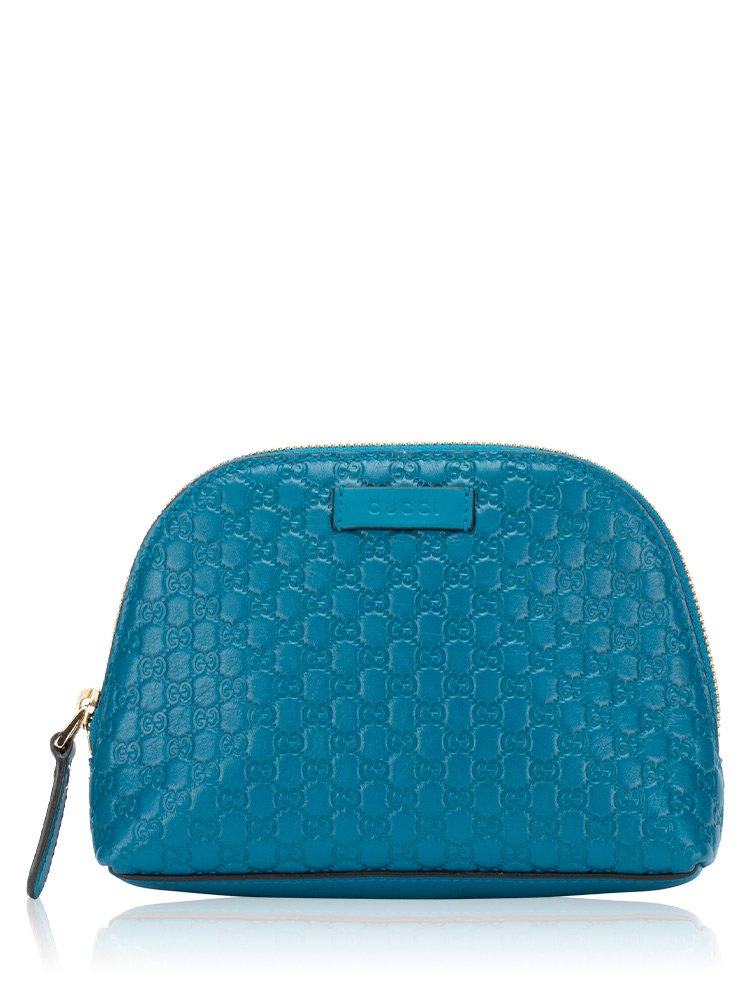 Microguccissima Cosmetic Pouch Teal