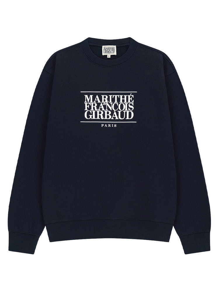 Classic Logo Sweatshirt Navy Sz L