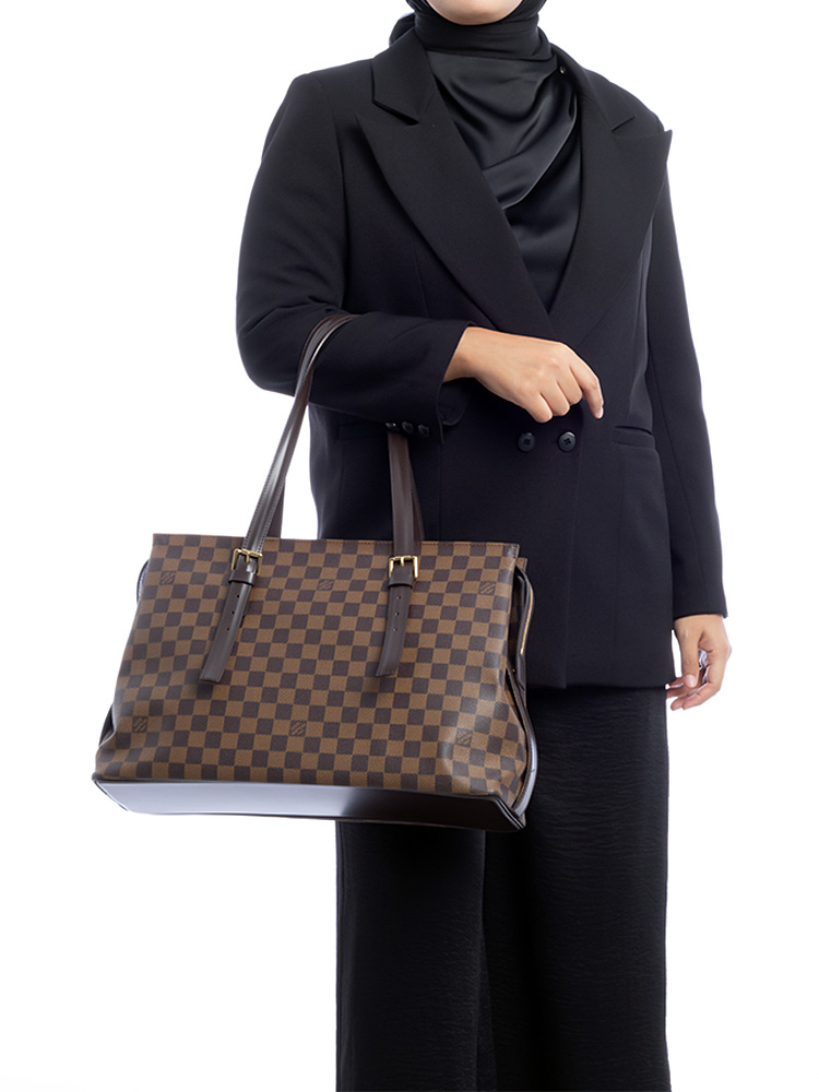 Damier Ebene Chelsea Tote