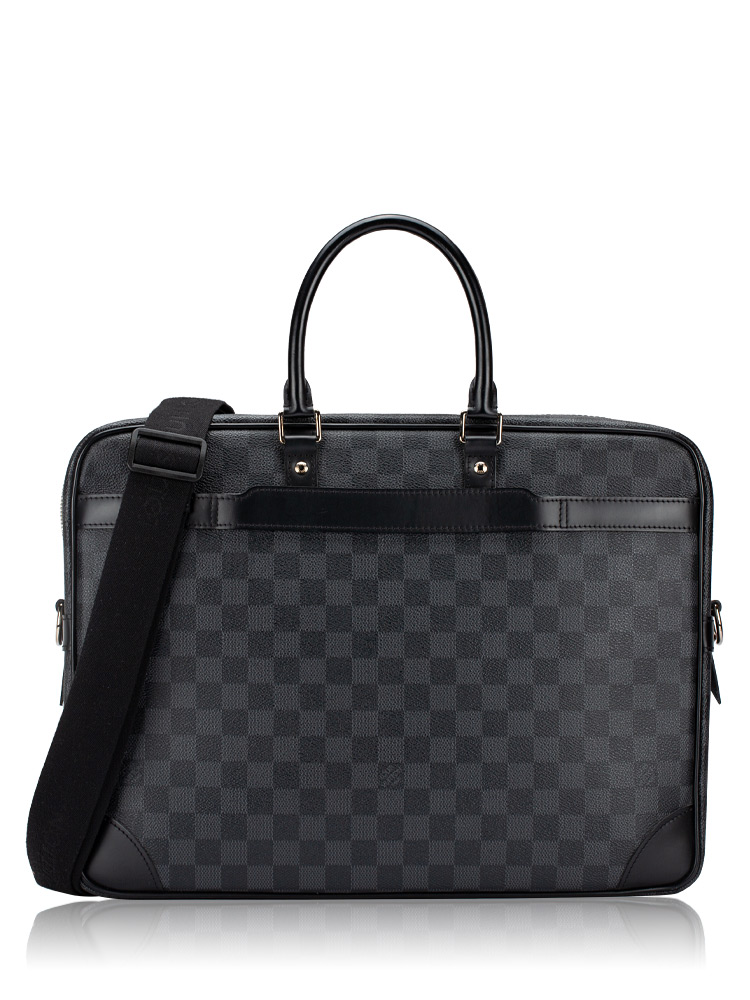 Damier Graphite Porte Documents Voyage GM