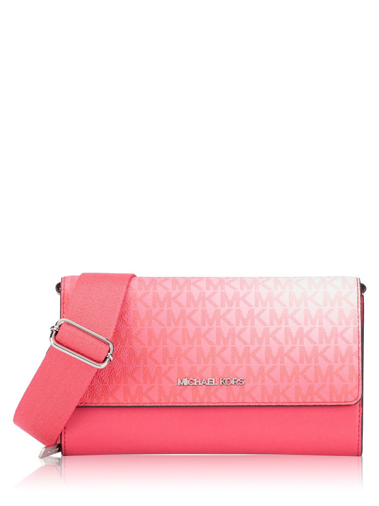 Ombré Signature Jet Set Large Crossbody Hibiscus Multi