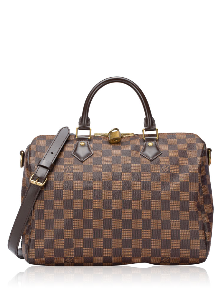 Damier Ebene Speedy 30 Bandouliere NM