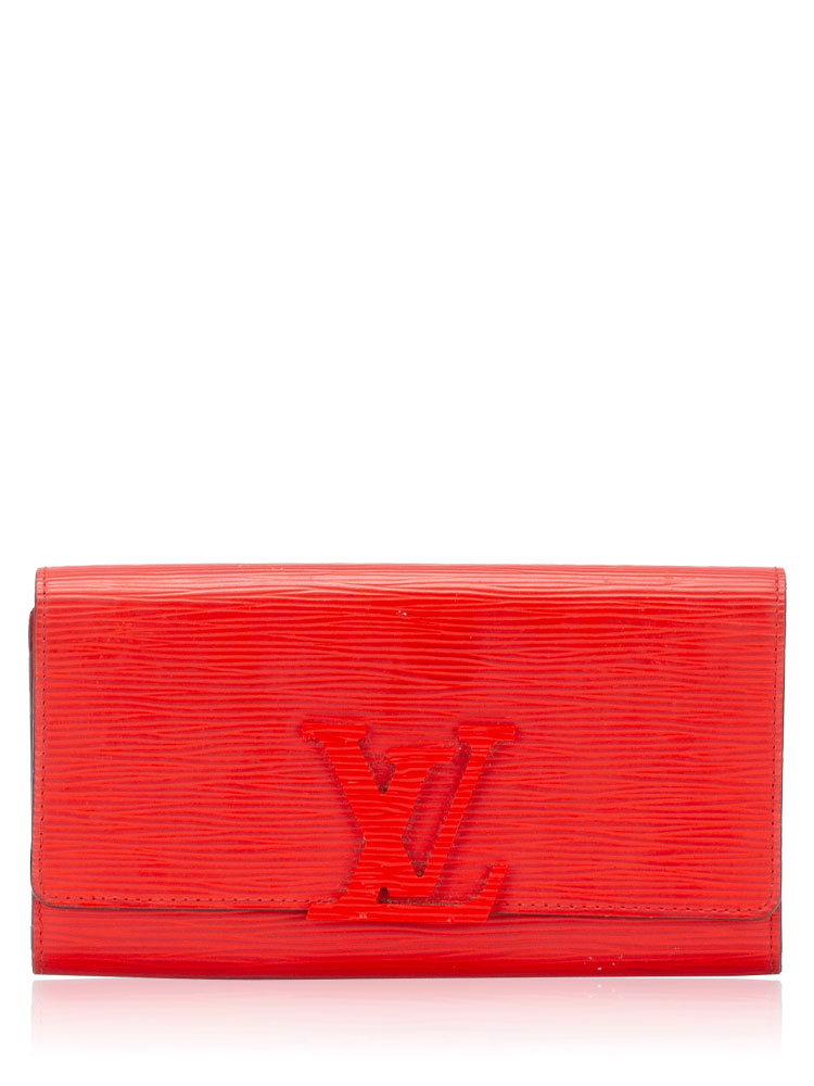 Epi Louise Wallet Coquelicot