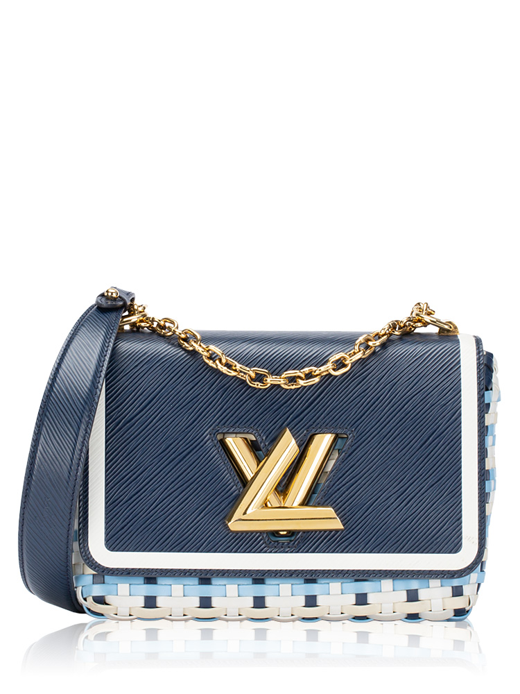 Epi Guinguette Twist MM Indigo Blue