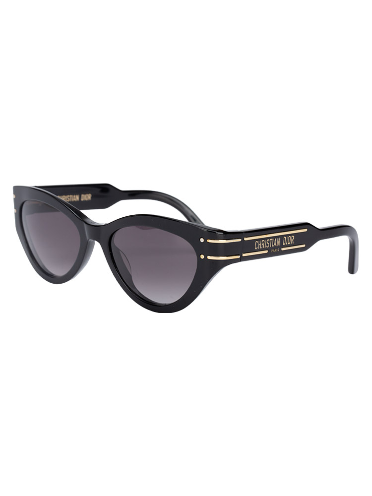 B71 Diorsignature Cat Eye Sunglasses Black