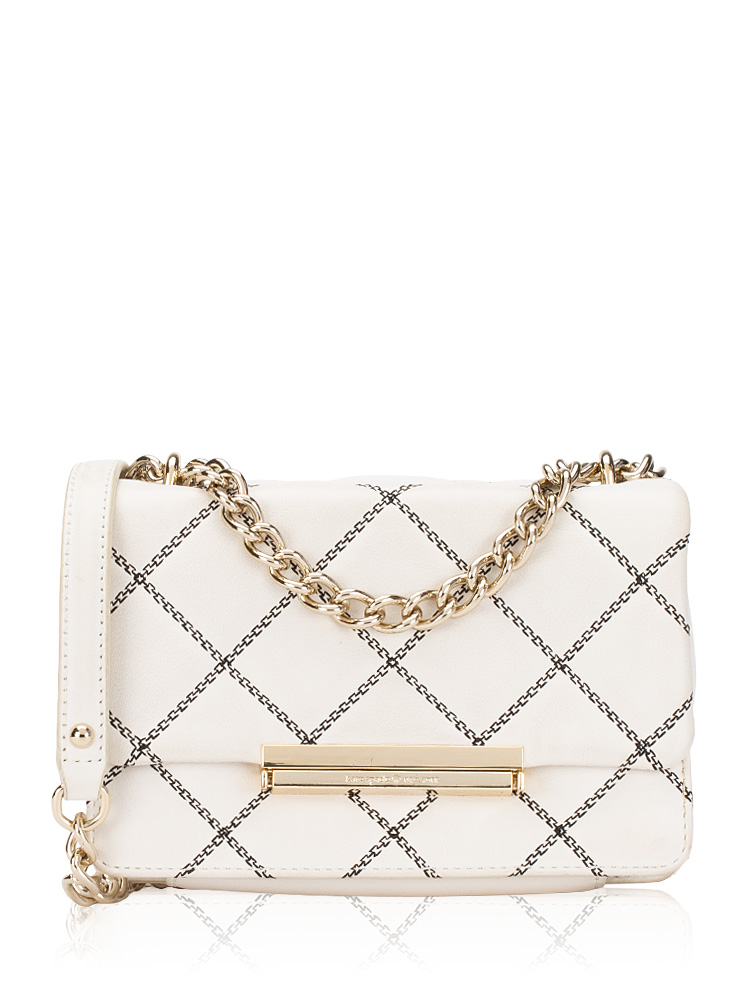 Emerson Place Lawren Mini Crossbody White