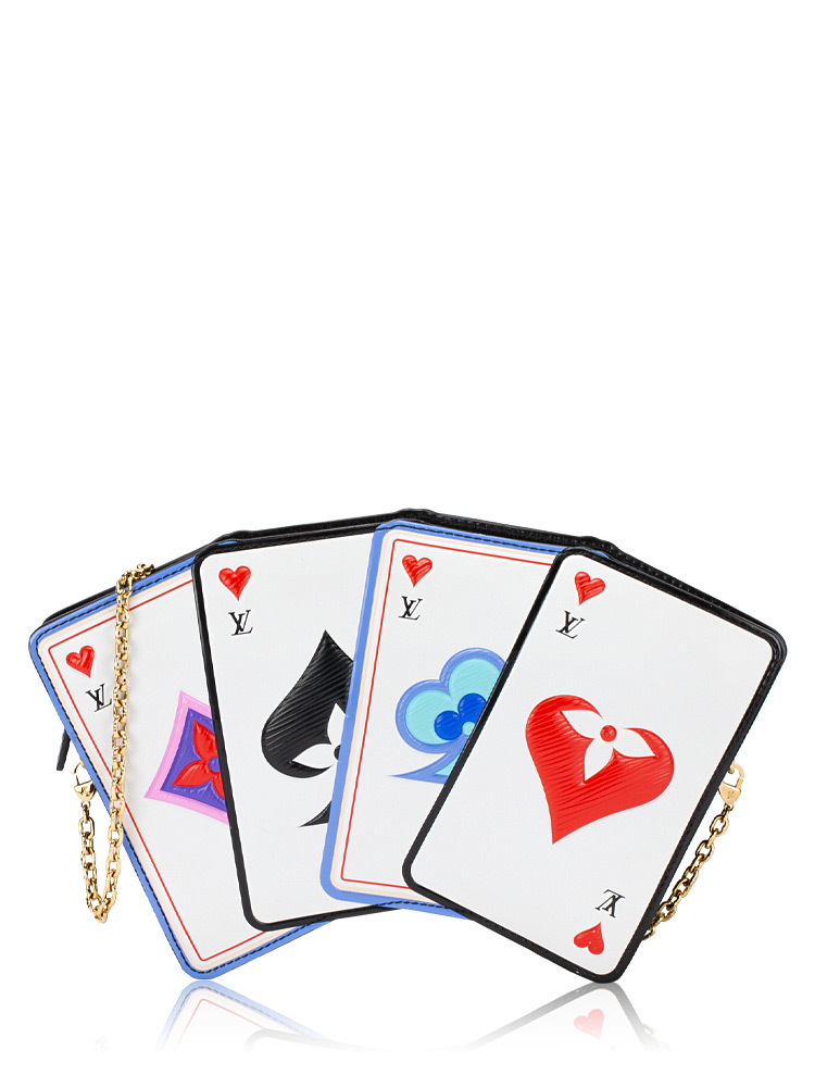 Monogram Game On Pochette Cartes