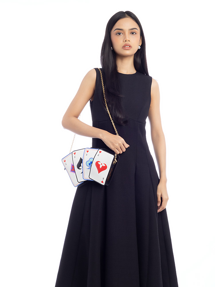 Monogram Game On Pochette Cartes