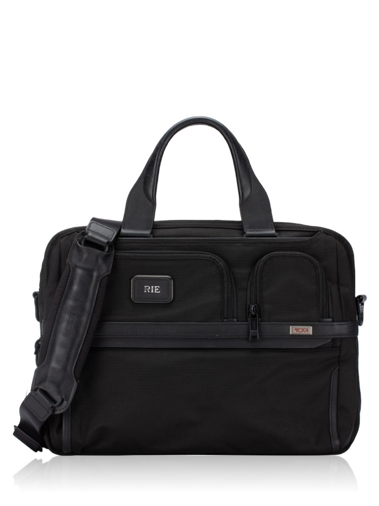 Alpha 3 Expandable Briefcase Black