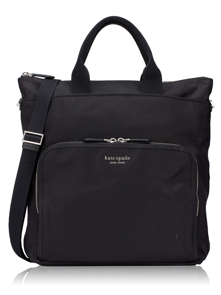 Sam Icon Nylon Convertible Backpack Black