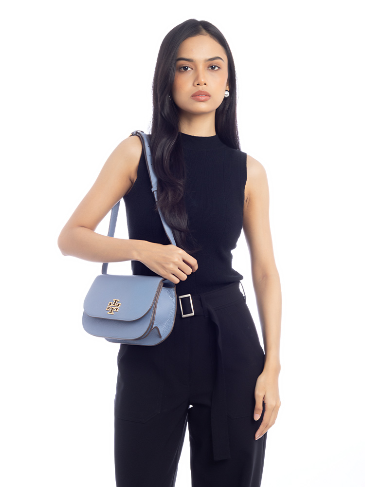 Britten Small Saddle Bag Brunnera Blue