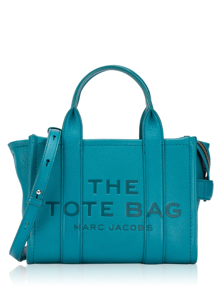 H009L01SP21 The Leather Small Tote Harbor Blue