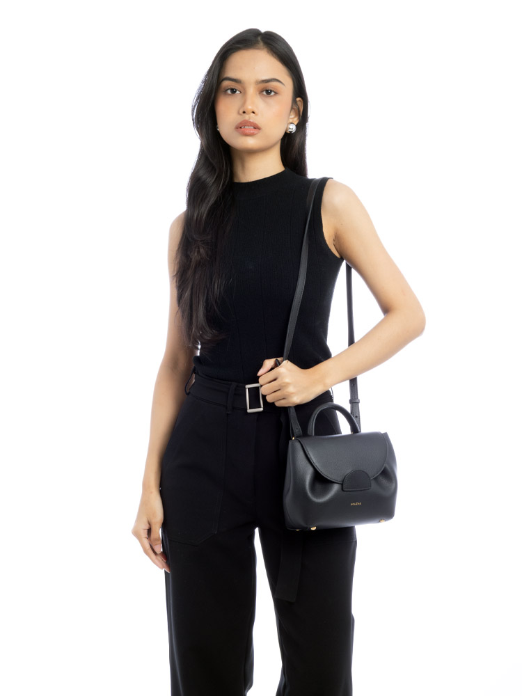 Textured Calfskin Numero Un Nano Black