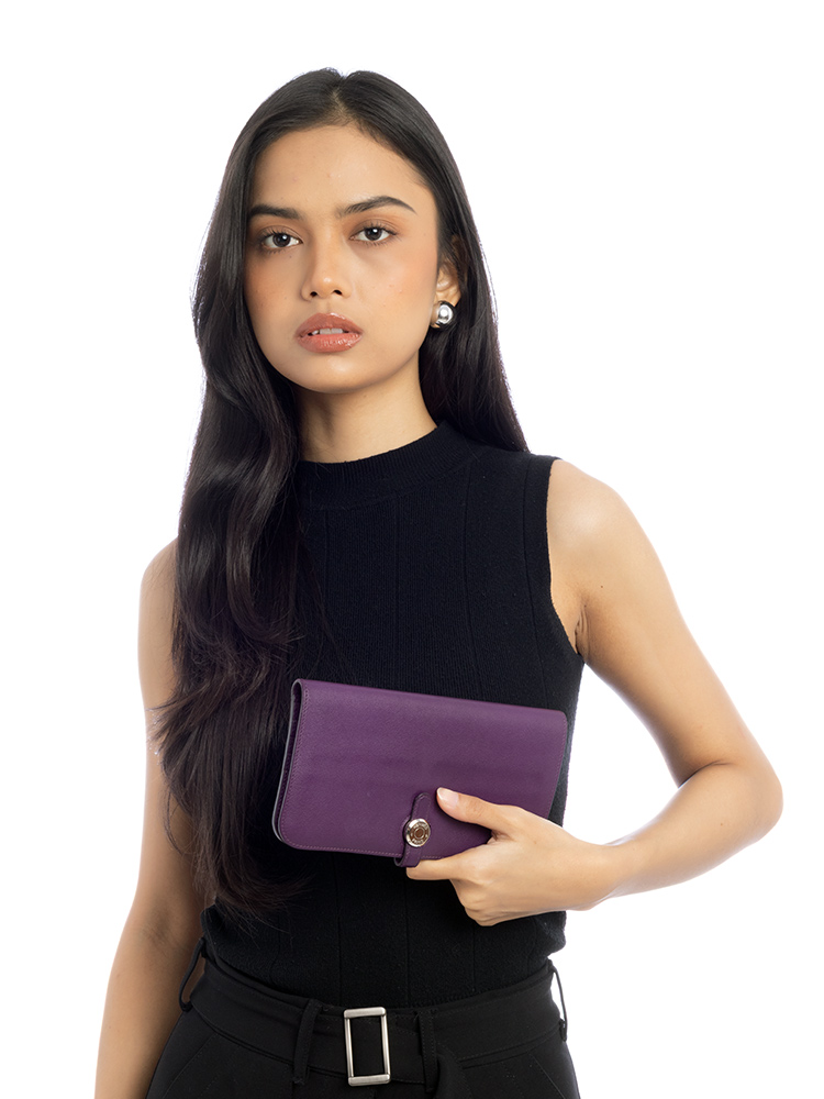 Swift Dogon Recto Verso Wallet Iris