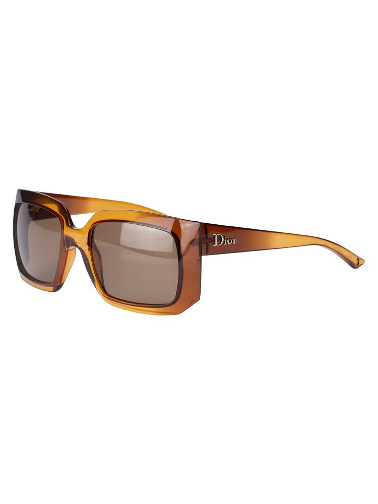 TTQX7 Essence 1 Square Sunglasses Brown