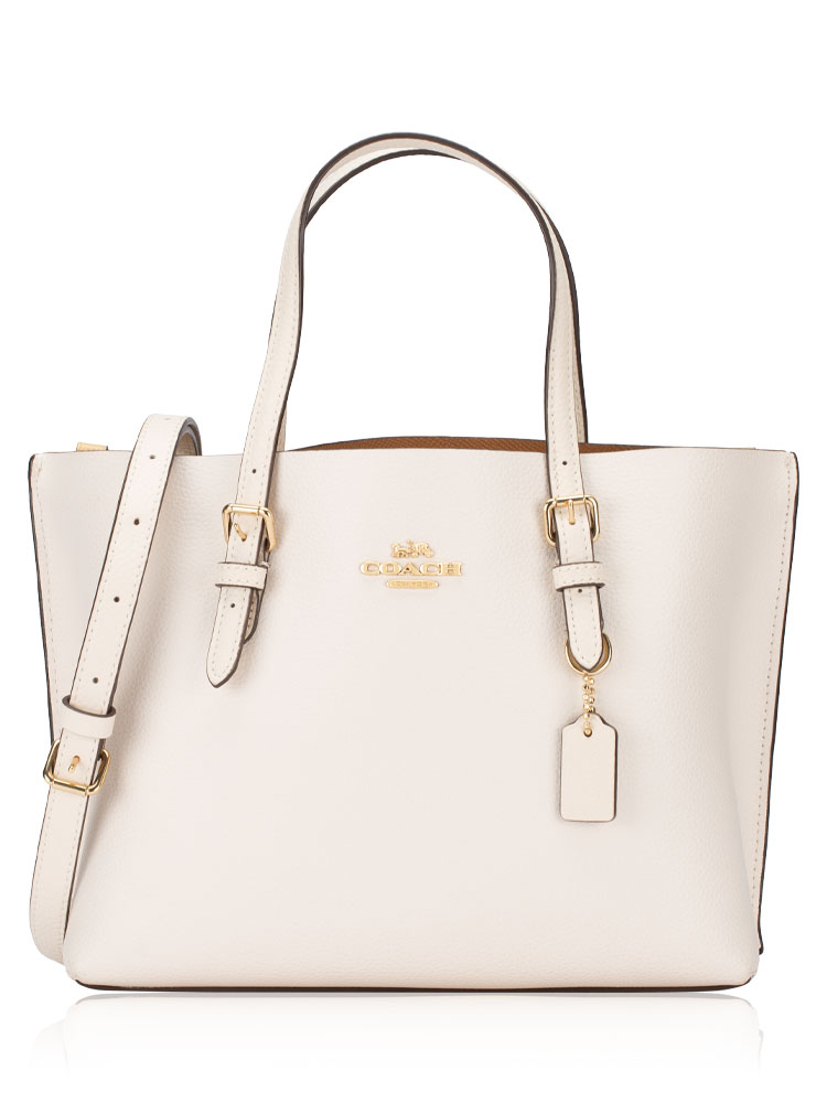 C4084 Mollie 25 Tote Chalk Light Saddle