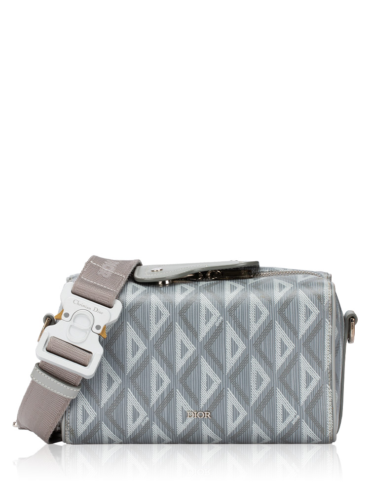 Canvas CD Diamond Lingot Mini Duffle Bag Grey