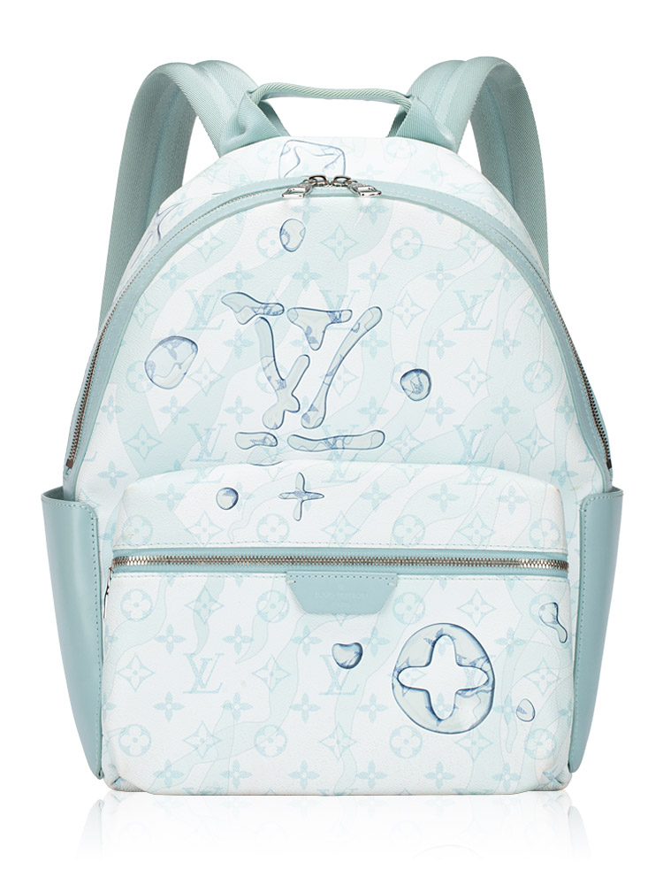 Monogram Discovery Backpack PM Aqua Garden