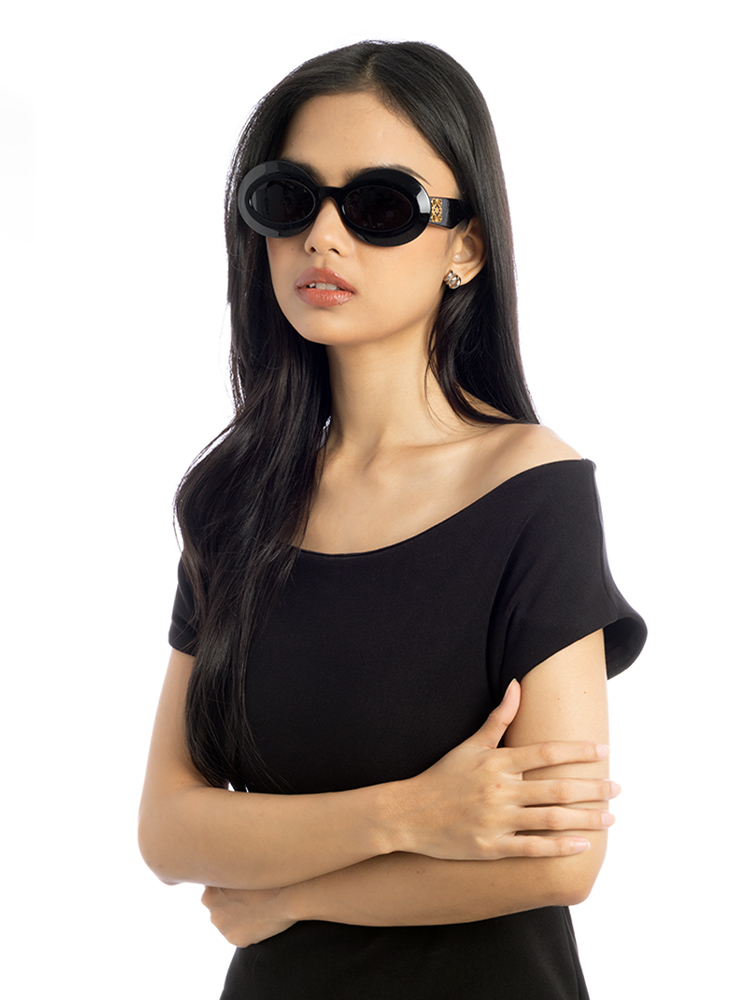 LW40091I Sunglasses Black