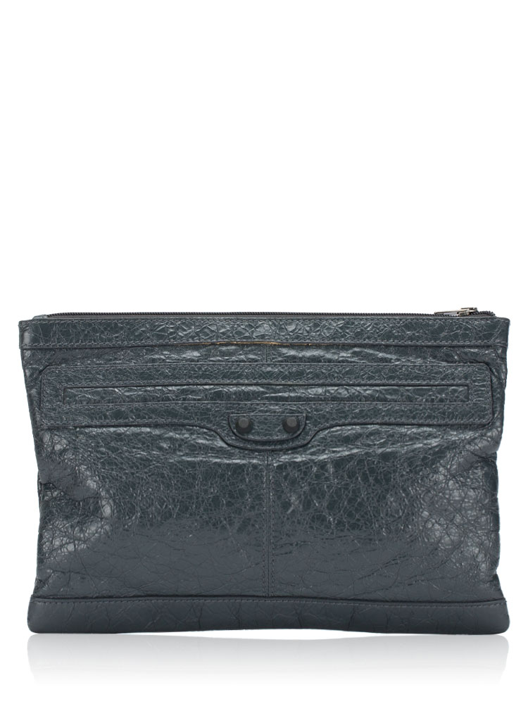 Classic Medium Clip Pouch Anthracite