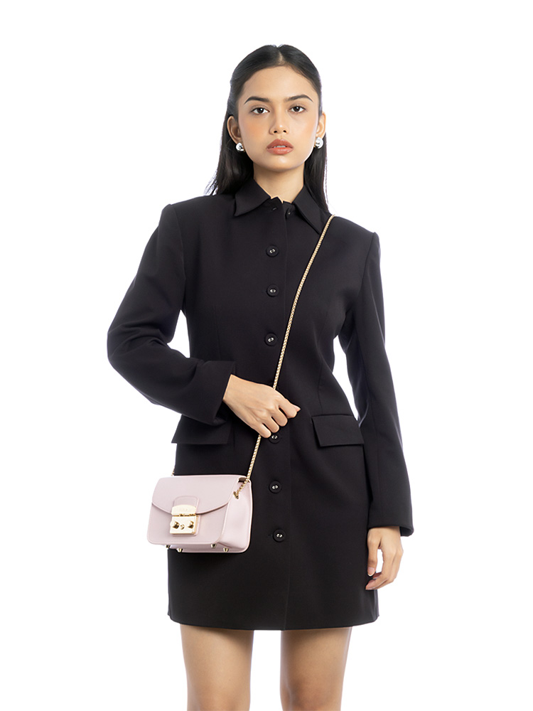 Metropolis Mini Crossbody Baby Pink
