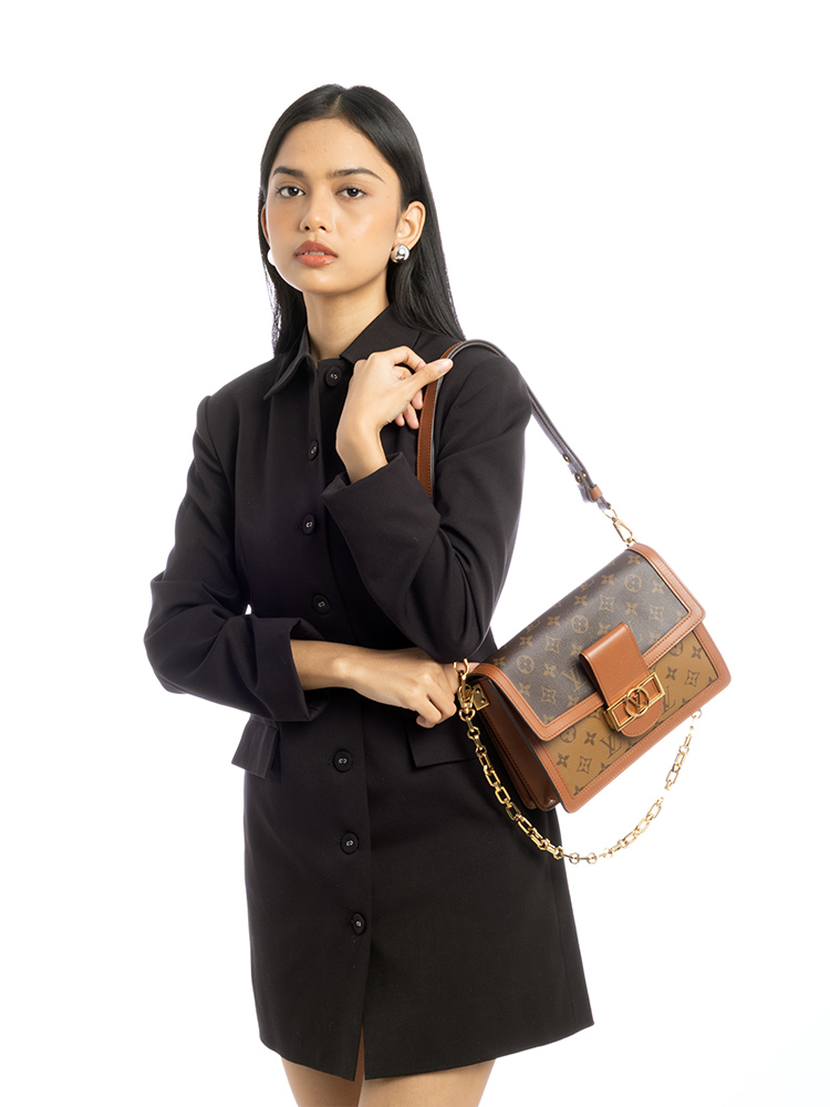 Monogram Reverse Dauphine MM