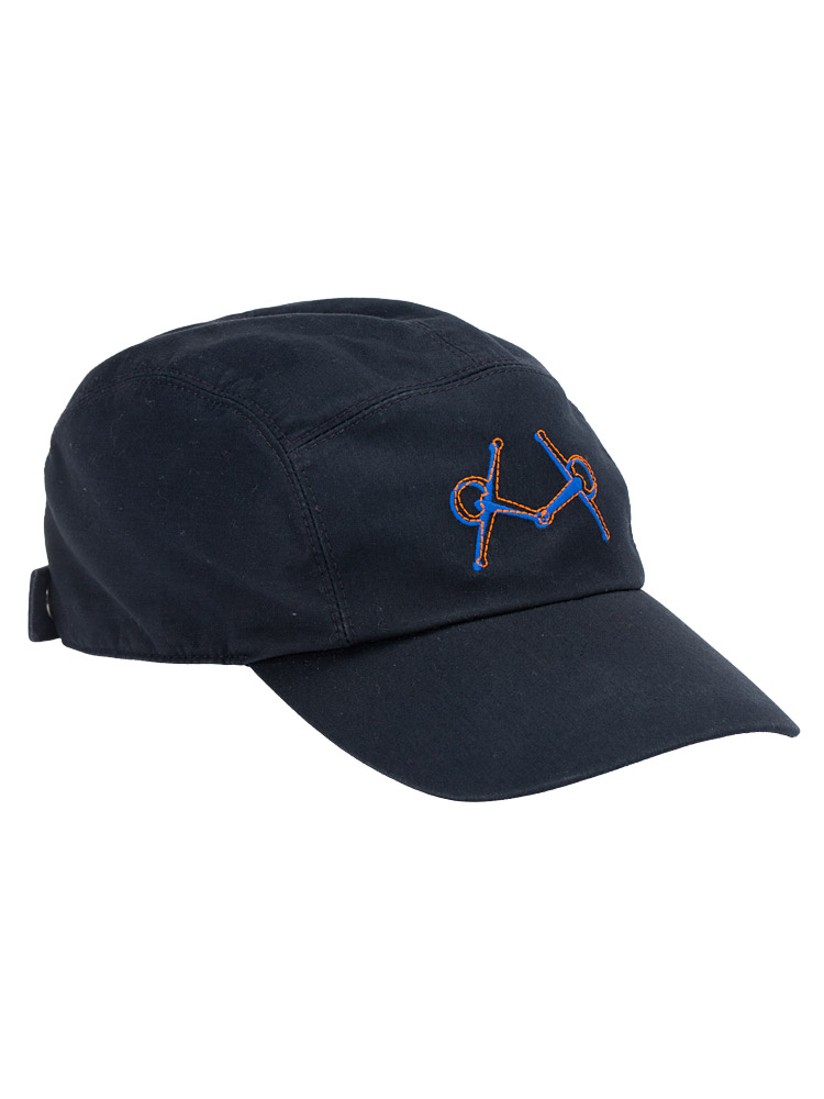 Cotton Cap Black Sz 57