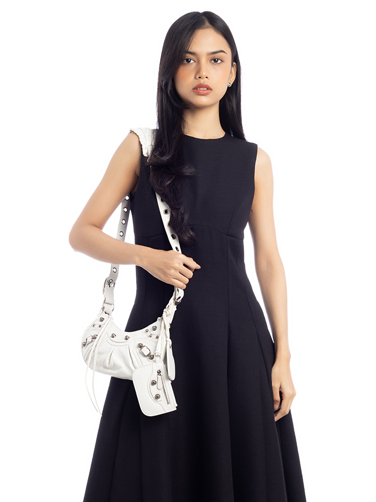 Arena Le Cagole XS Shoulder Bag Optic White