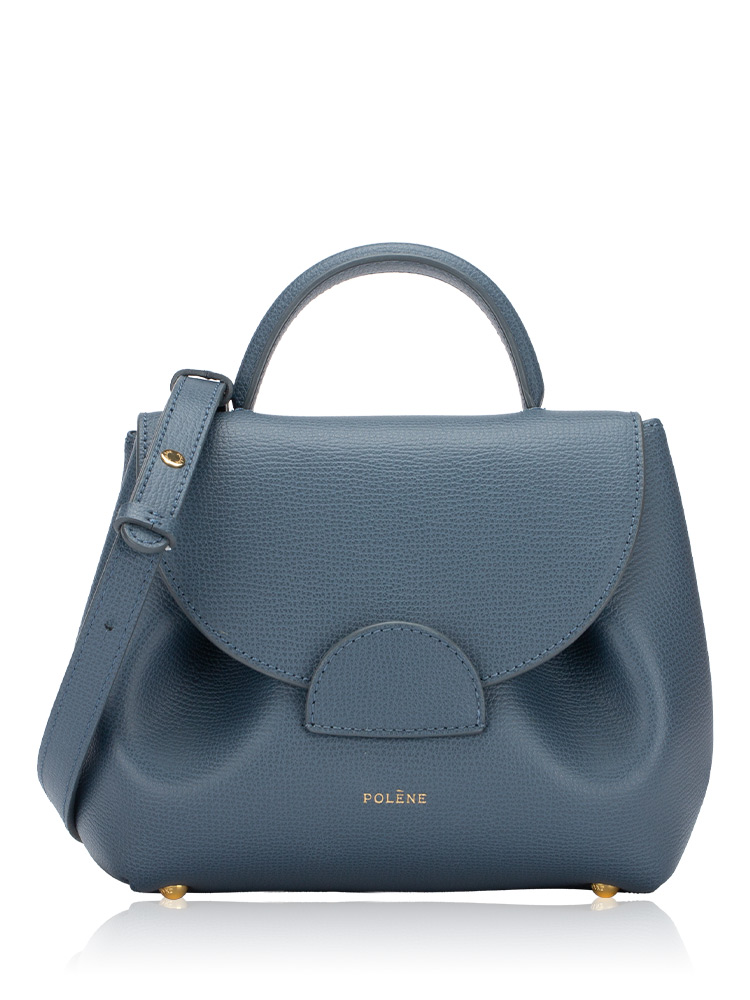 Textured Calfskin Numero Un Nano Bleu Minuit