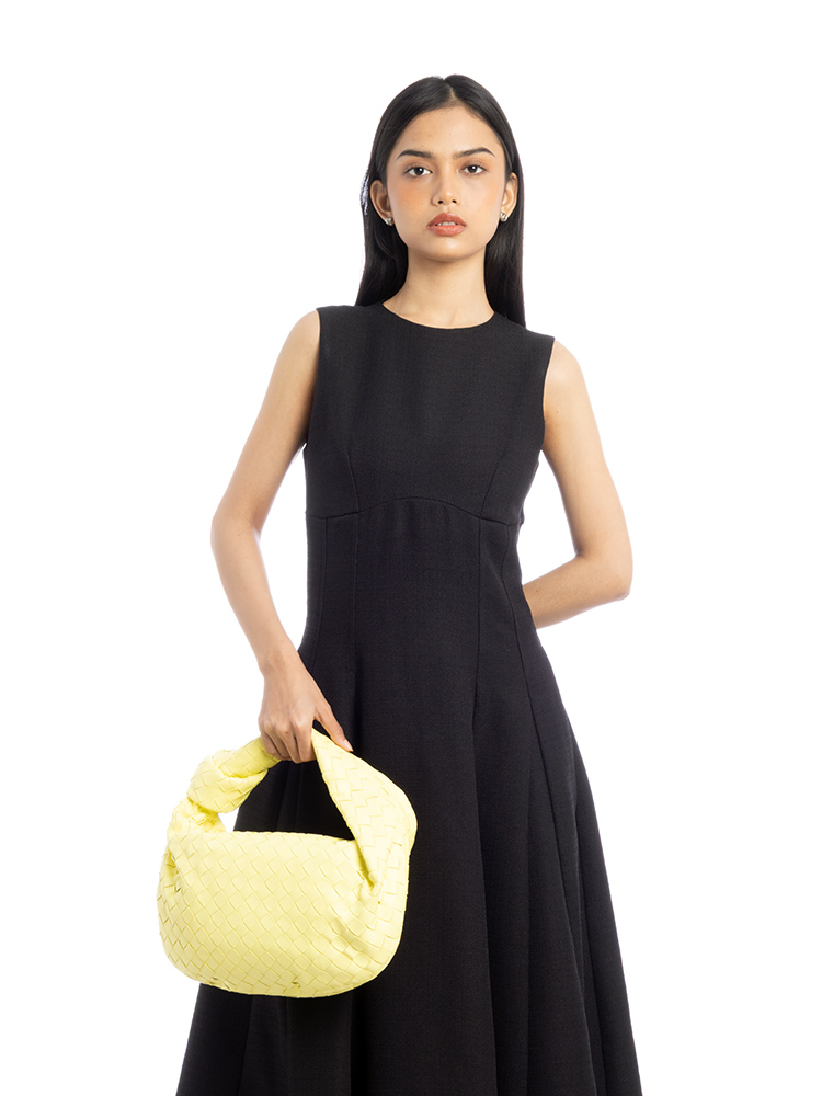 Nappa Intrecciato Jodie Teen Hobo Lantern