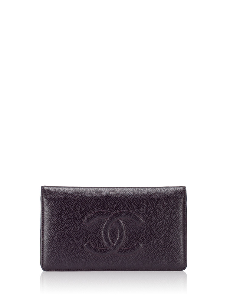 Caviar Timeless CC Yen Wallet Purple