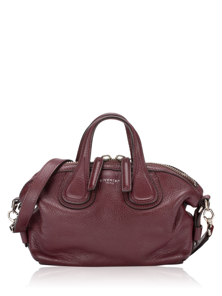 Calfskin Micro Nightingale Aubergine