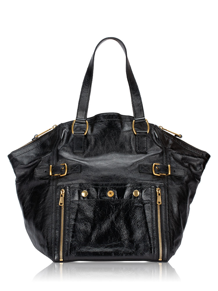 Patent Downtown Large Tote Black