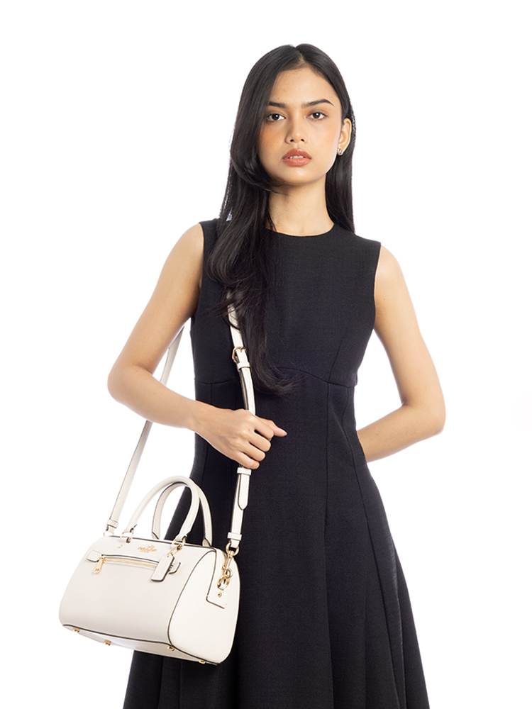 F79946 Crossgrain Rowan Satchel Chalk