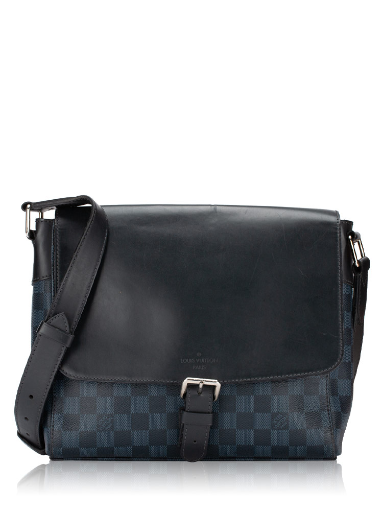 Damier Cobalt Newport Messenger PM