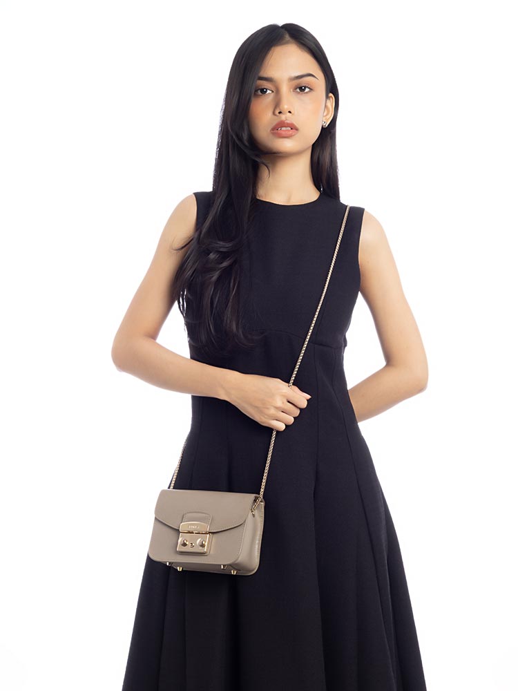 Metropolis Mini Crossbody Sabbia