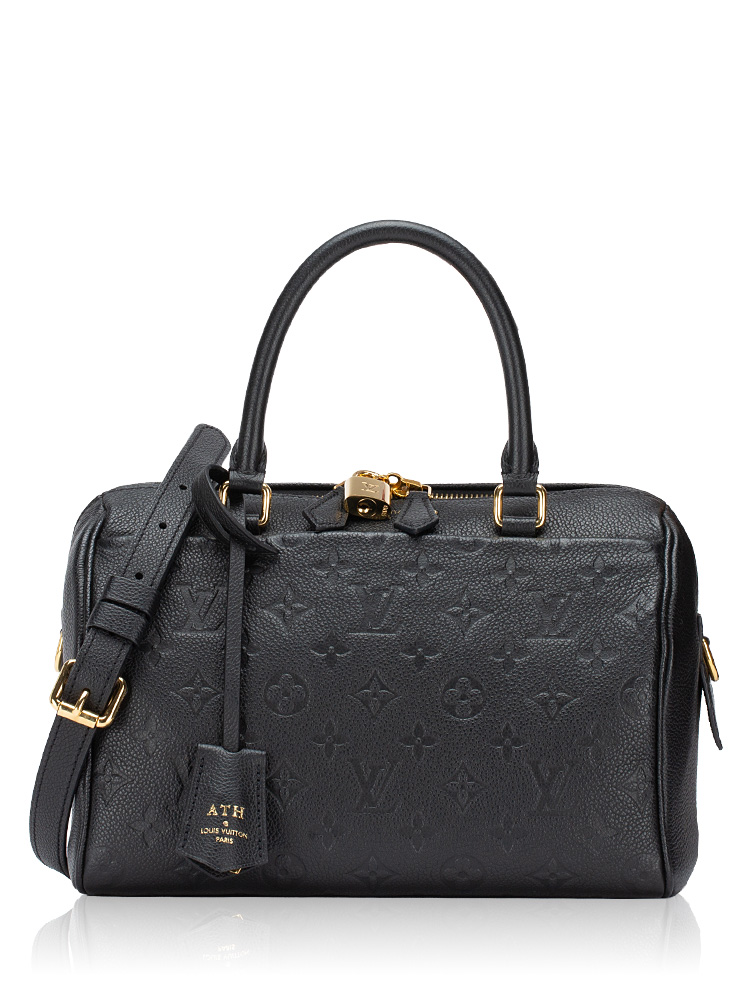 Monogram Empreinte Speedy Bandouliere 25 NM Noir
