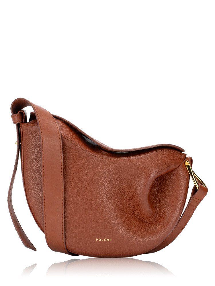 Textured Calfskin Tonca Cognac