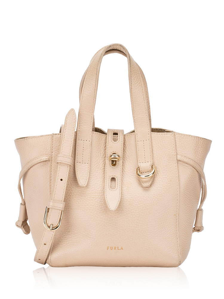 Net Mini Tote Greige