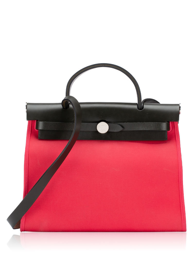 Toile Vache Hunter Herbag Zip 31 PM Rose Extreme Kaki