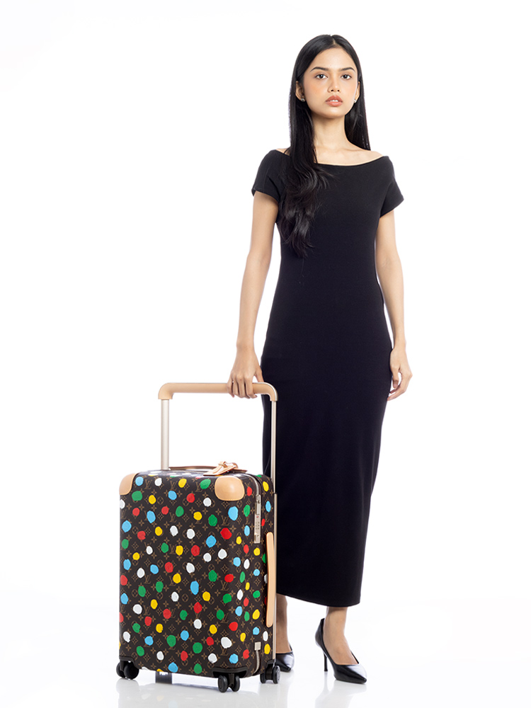 x Yayoi Kusama Monogram Painted Dots Horizon 55