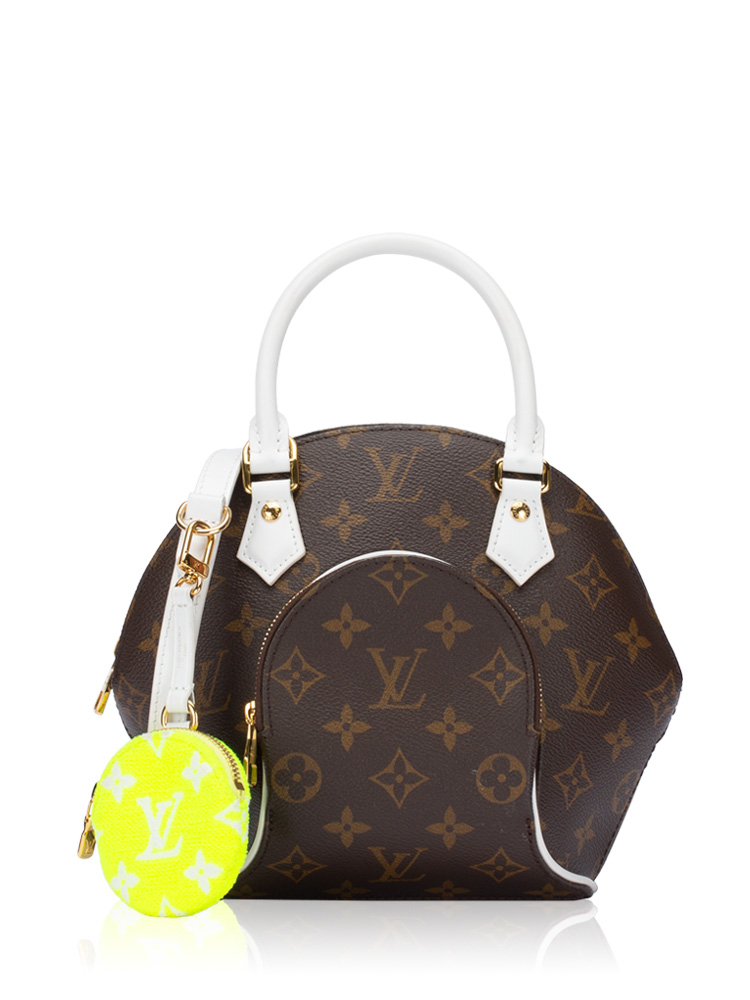 Monogram LV Match Ellipse BB White