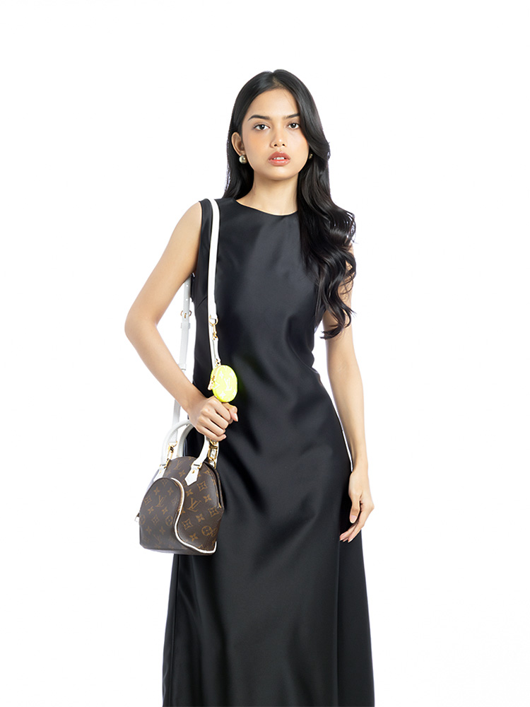 Monogram LV Match Ellipse BB White