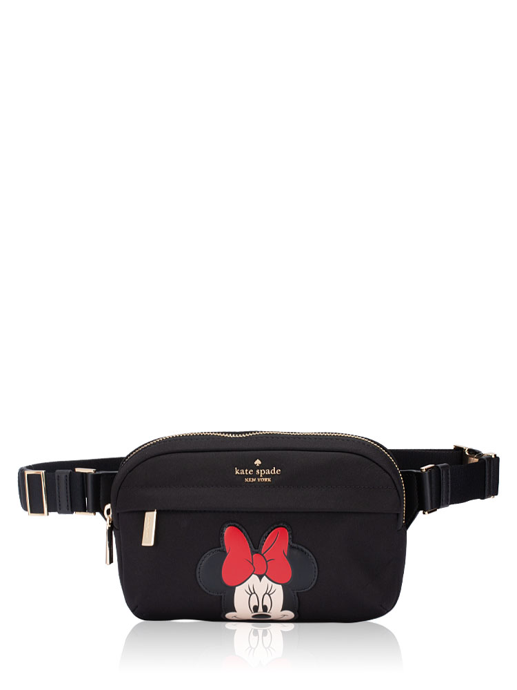 X Disney Minnie Mouse Belt Bag Black Multi