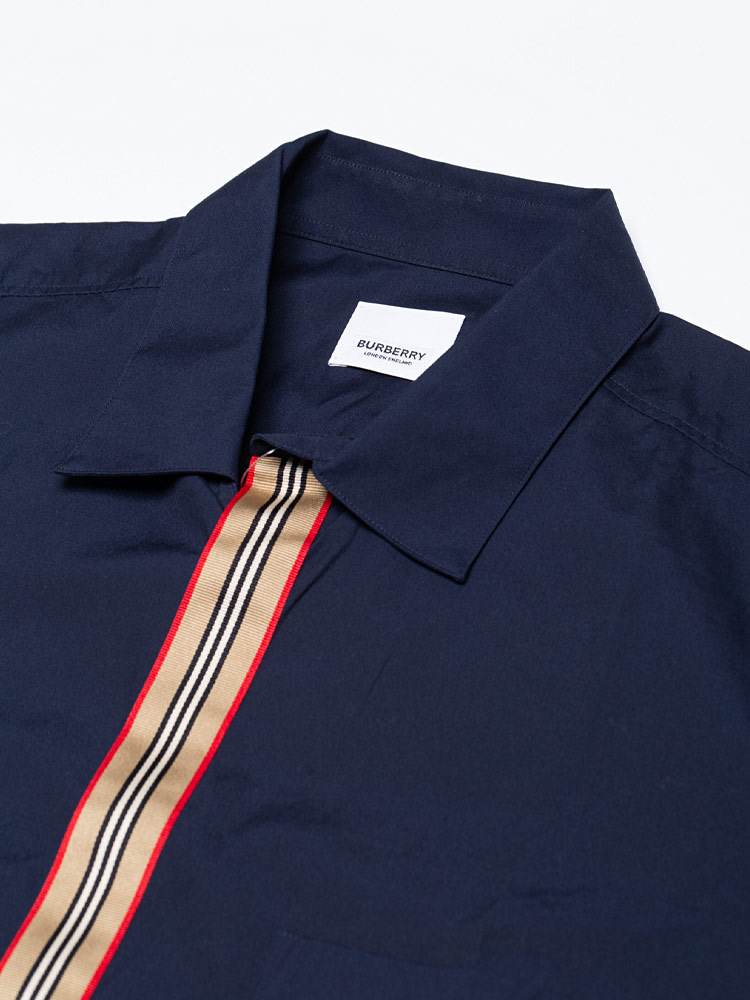 Silverton Iconic Stripe Shirt Navy Blue Sz XL